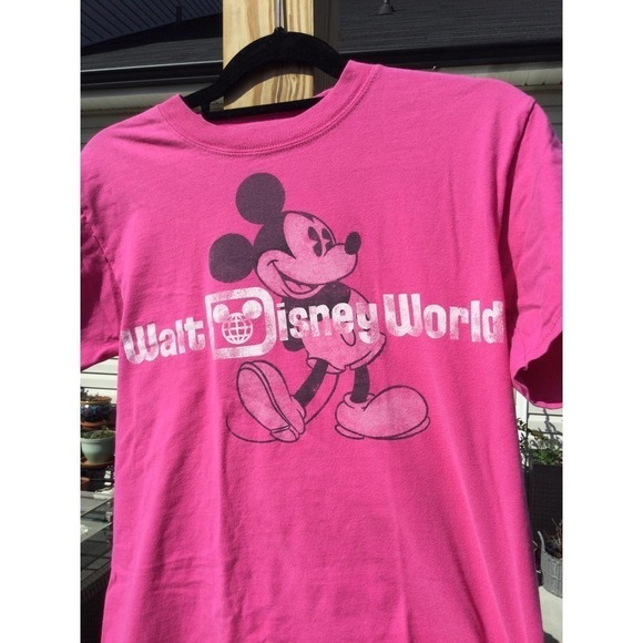 Disney world size small pink t-shirt tshirt Mickey Mouse Disneyland s - Picture 4 of 10